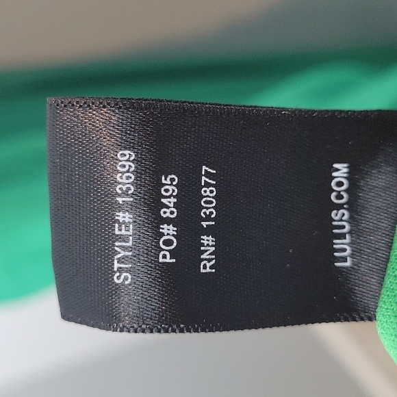 NEW Lulu's Mythical Kind Of Love Bright Green Maxi Dress Strappy Open Back XS - Picture 10 of 14